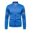 British Ribbon Stand Collar Mens Jacket